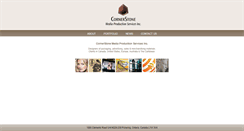 Desktop Screenshot of cornerstonemediaproductions.com